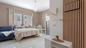 1 sovrum, gratis wi-fi och sängkläder