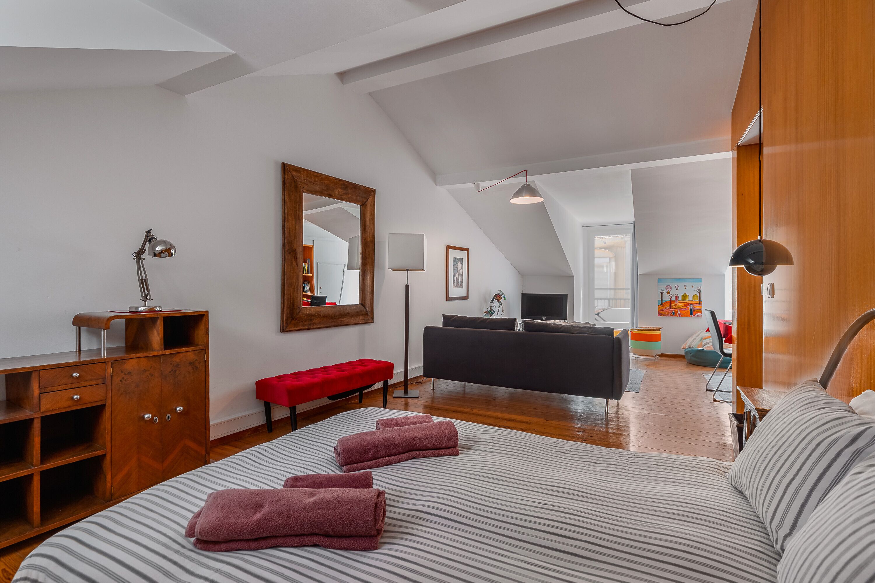 1 Schlafzimmer, Bügeleisen/Bügelbrett, kostenloses WLAN, Bettwäsche