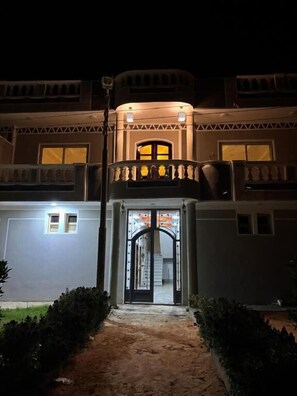 Façade de l’hébergement