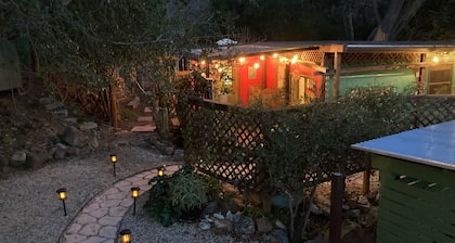 Topanga Canyon Hippie Creekside Trailer