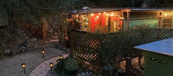 Topanga Canyon Hippie Creekside Trailer