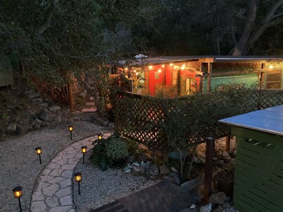 Topanga Canyon Hippie Creekside Trailer