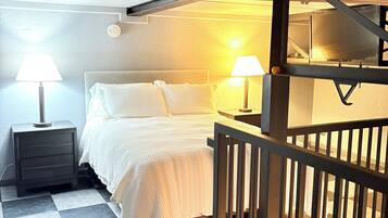 1 chambre, fer et planche à repasser, Wi-Fi, literie fournie