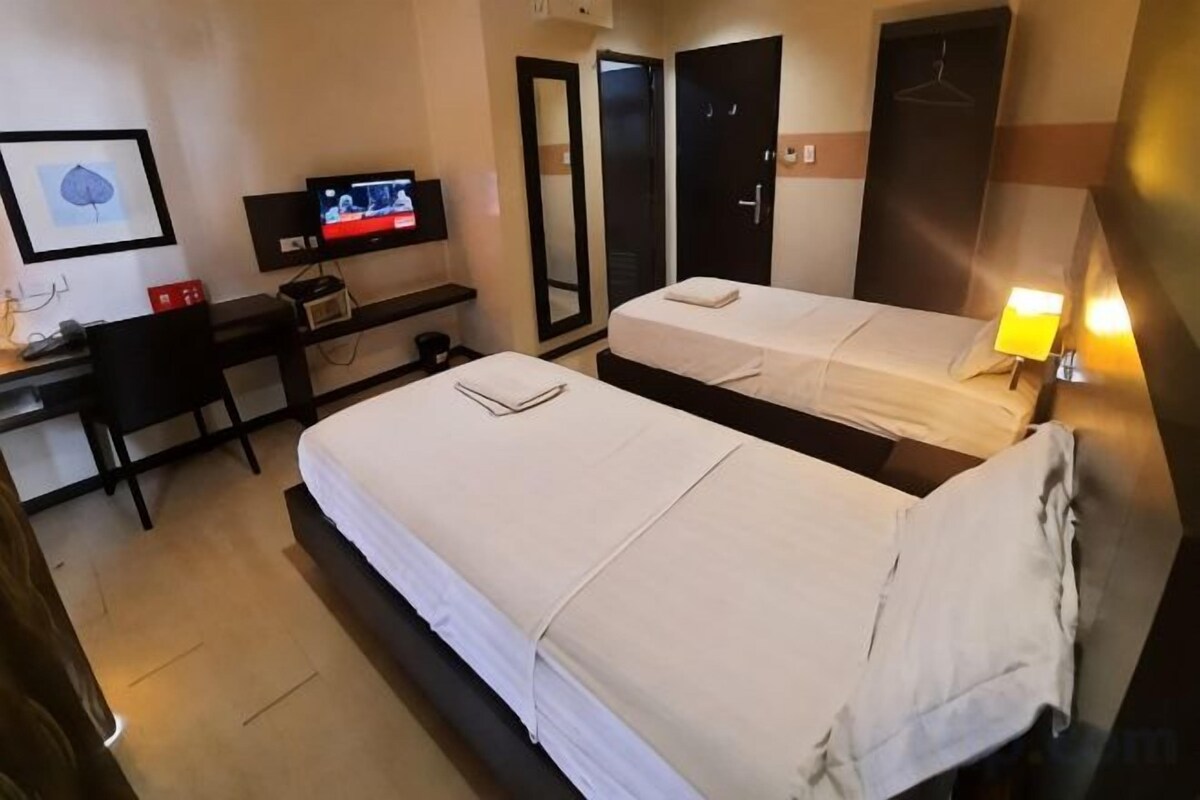 Literie de qualité supérieure, surmatelas, bureau, Wi-Fi gratuit