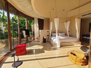 스탠다드 빌라, 발코니 | 책상, 암막 커튼, 무료 WiFi