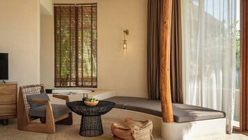 Familie huis, balkon, uitzicht op tuin | Woonruimte