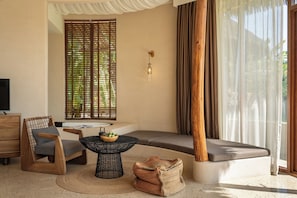 Familie huis, balkon, uitzicht op tuin | Woonruimte