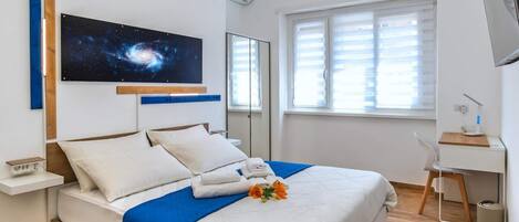 2 間睡房、書桌、熨斗/熨衫板、免費 Wi-Fi