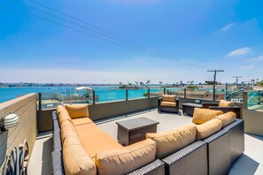 Terrace/patio - Single Family Retreat | Steps to Bay & Beach | Fireworks Views (San Diego)