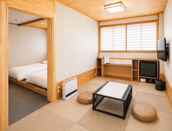 Luxury Twin Room, Slope side | Living area - ZaoSunvalley Hotel (Yamagata)