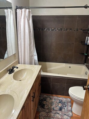 Shower, jetted bath, hair dryer, towels - Golf Getaway in Central Wisconsin (Wisconsin Rapids)