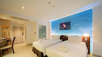 Uitzicht vanuit de kamer