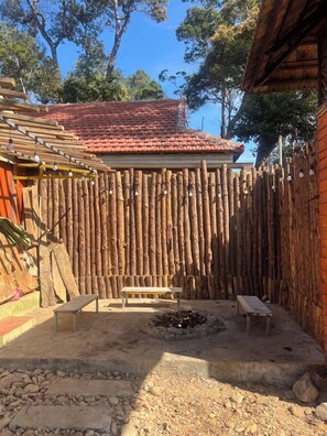 Outdoor dining - Gió Homestay – Măng Đen (Kon Plong)