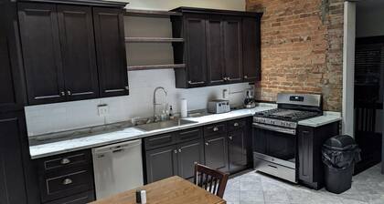 Vintage two bedroom walk-up apartment
