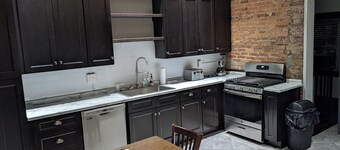 Vintage two bedroom walk-up apartment