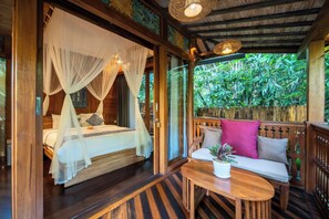 Comfort Villa, 1 Double Bed, Hill View | 1 bedroom, in-room safe, blackout drapes, iron/ironing board - Parvati Retreat Villas (Ubud)