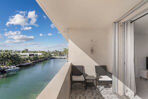 Apartment, Balcony, Bay View | Balcony - Bay Harbor Sunset Two Bedrooms Apt (Bay Harbor Islands)