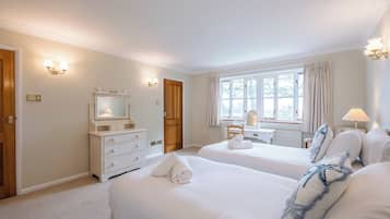 5 bedrooms, iron/ironing board, travel crib, WiFi