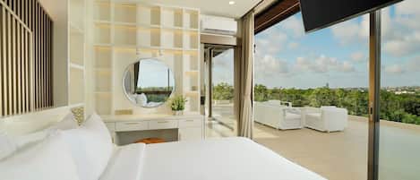Vila, 4 quartos, piscina particular | 4 quartos, Wi-Fi de cortesia, roupa de cama