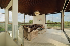 Villa, 4 Schlafzimmer, eigener Pool | Wohnbereich
