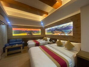 Deluxe Twin Room | Desk, free WiFi - Kasthamandap Inn Hotel (Kathmandu)