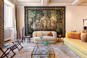 Living area - Idyllia | Casa Mina Luxury (Roma)