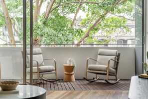 Apartment, 1 Schlafzimmer, Balkon | Balkon