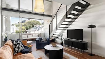 Lejlighed - 2 soveværelser - balkon | Opholdsområde