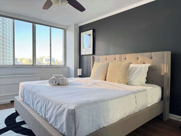 3 chambres, bureau, fer et planche à repasser, Wi-Fi