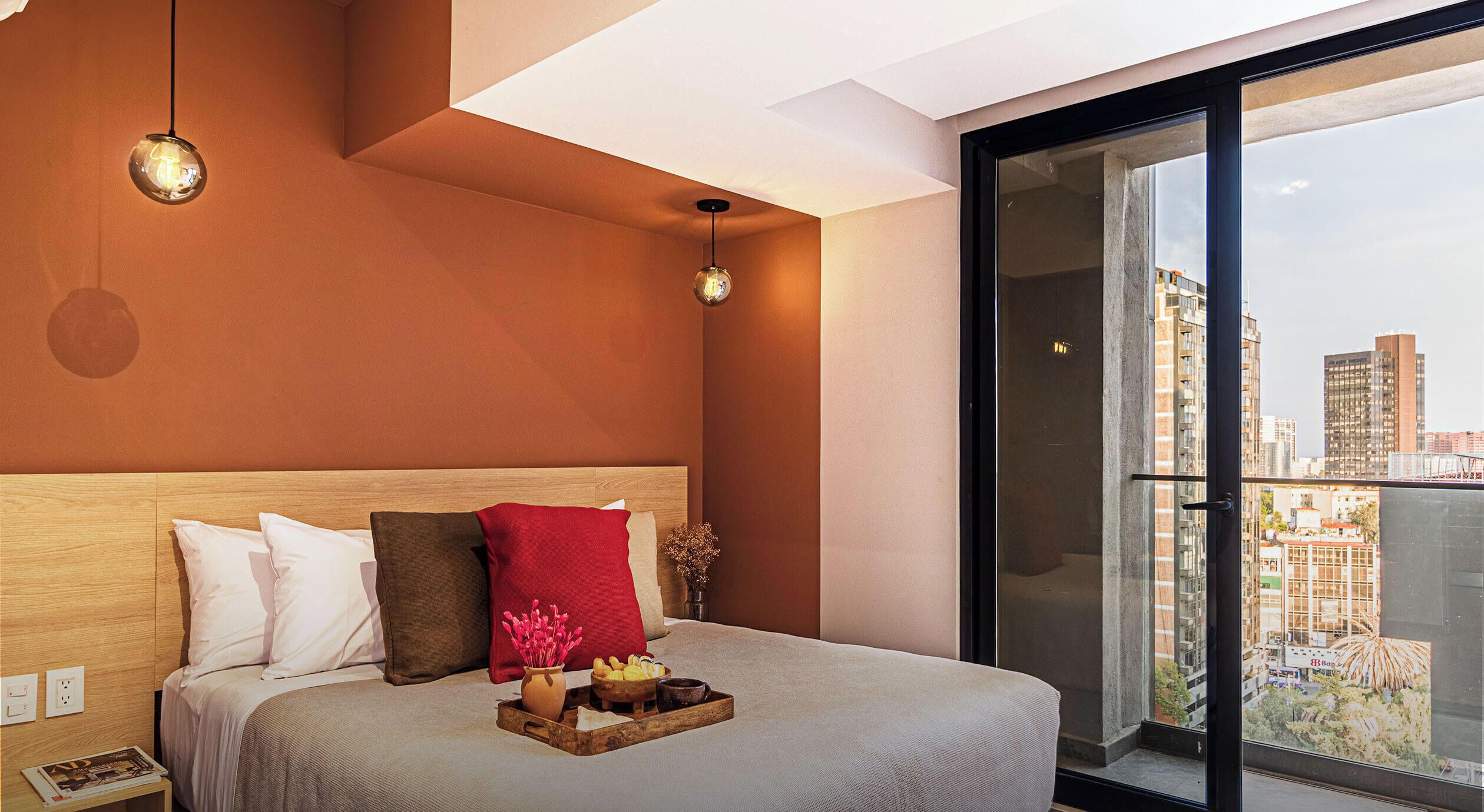 1 bedroom, desk, iron/ironing board, travel crib