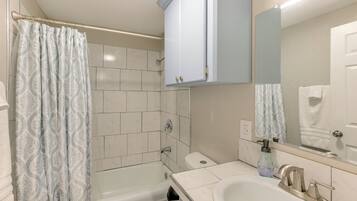 Hair dryer, towels