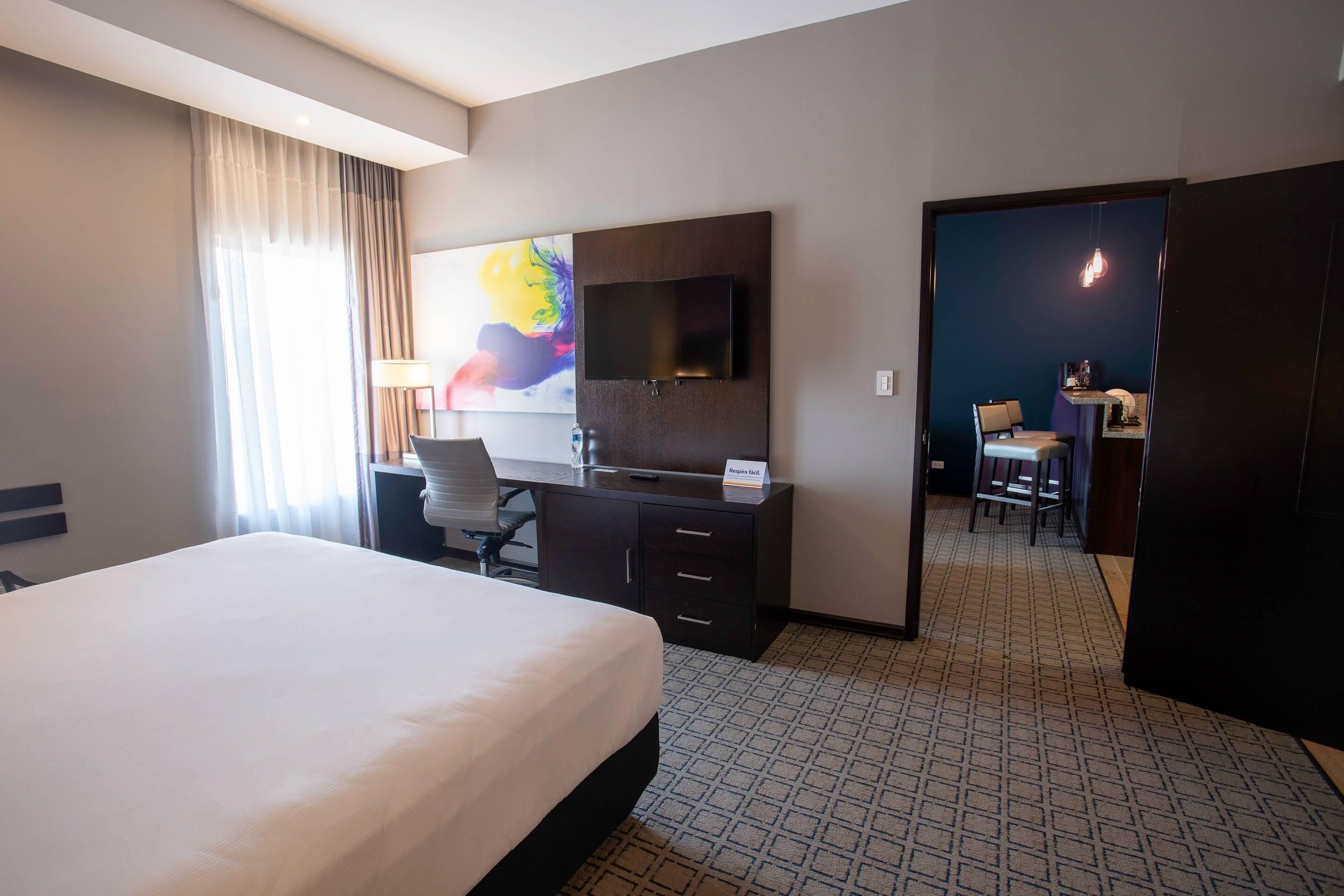 Suite, 1 King Bed with Sofa bed, Non Smoking | Minibar, in-room safe, soundproofing, iron/ironing board