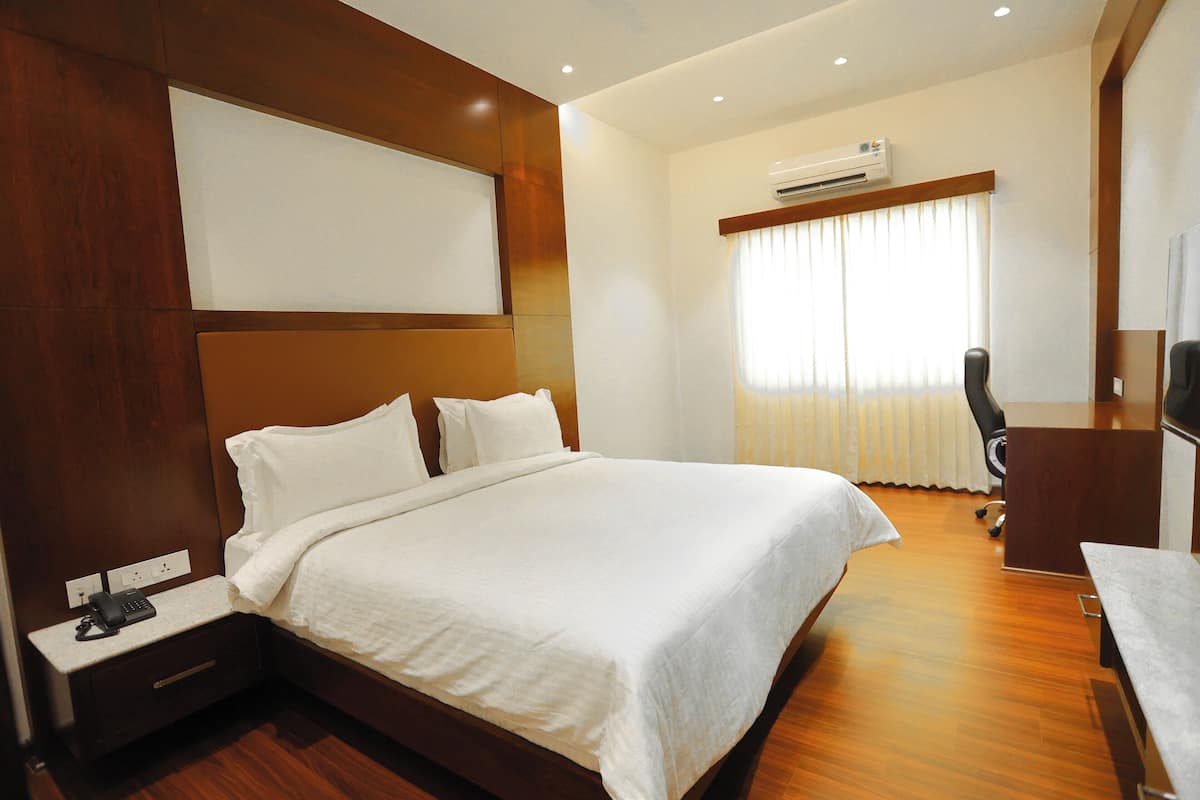 Premium kamer | 1 slaapkamer, luxe beddengoed, individueel gemeubileerd