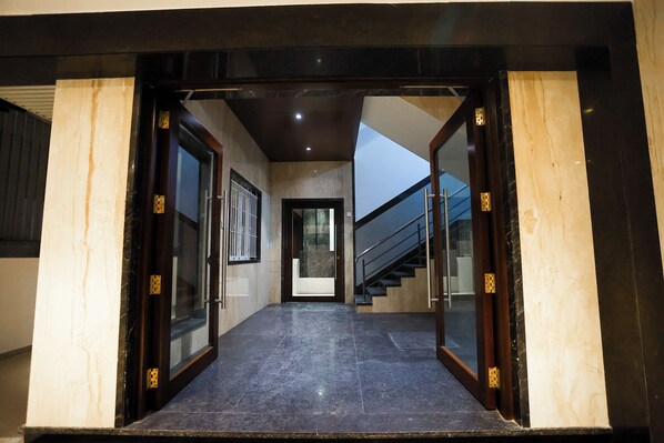 Voorkant van accommodatie