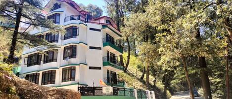 Fassade der Unterkunft