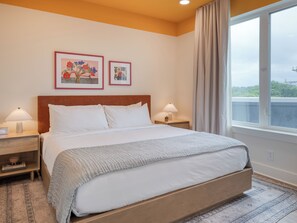 2 Schlafzimmer, Reisekinderbett, kostenloses WLAN, Bettwäsche
