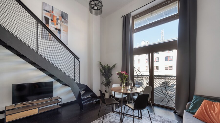 Comfortable apartments with balcony