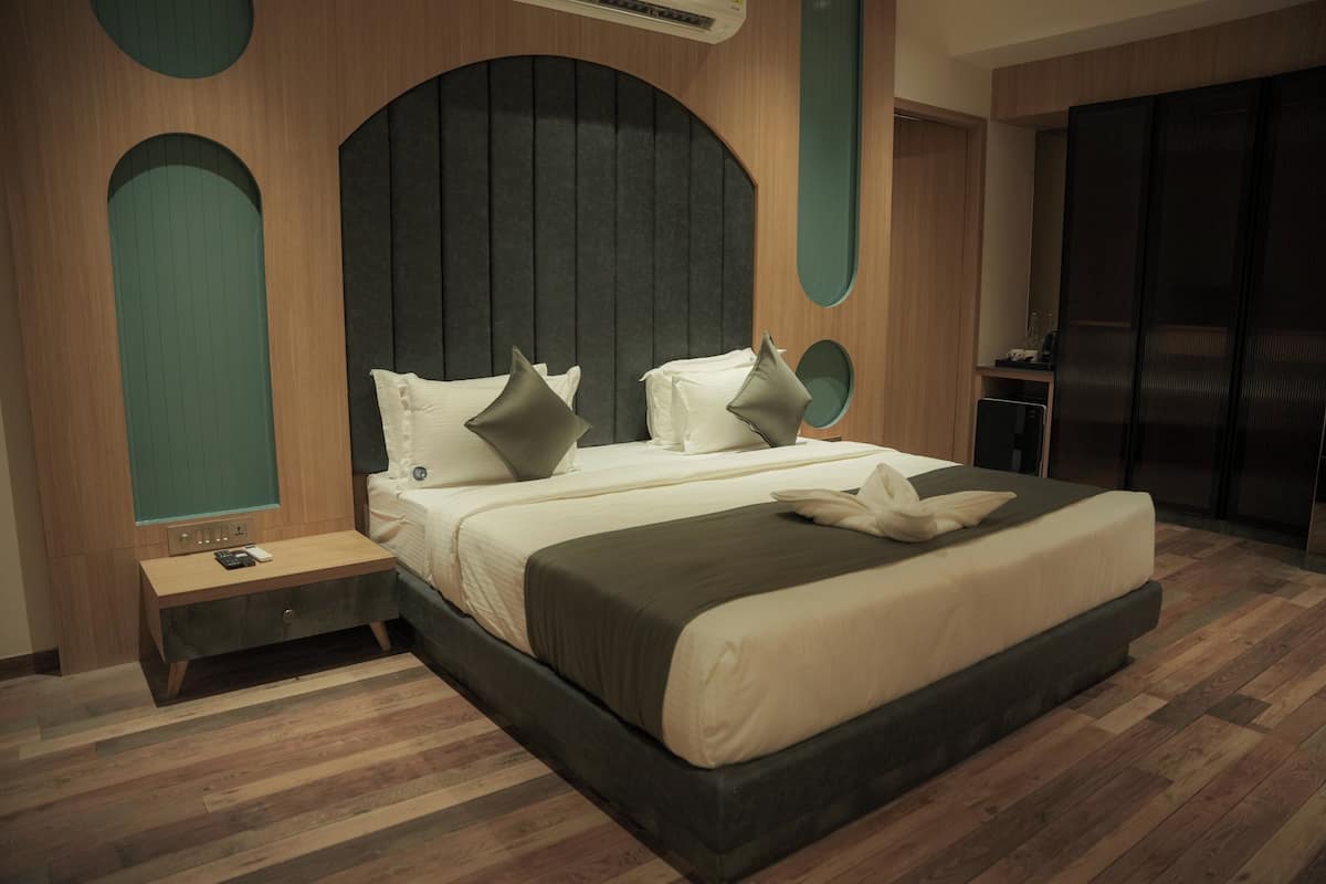 1 habitación, ropa de cama de alta calidad y escritorio