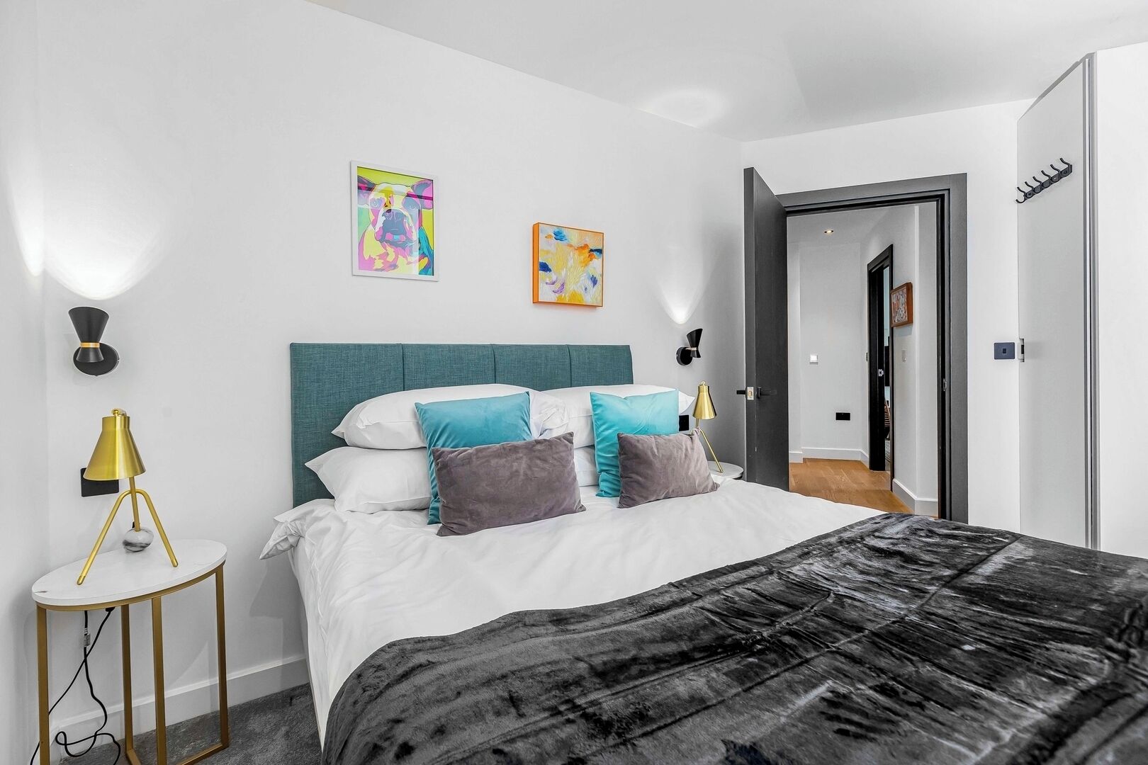 2 bedrooms, iron/ironing board, travel cot, free WiFi