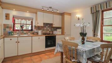 Fridge, dishwasher, electric kettle, toaster
