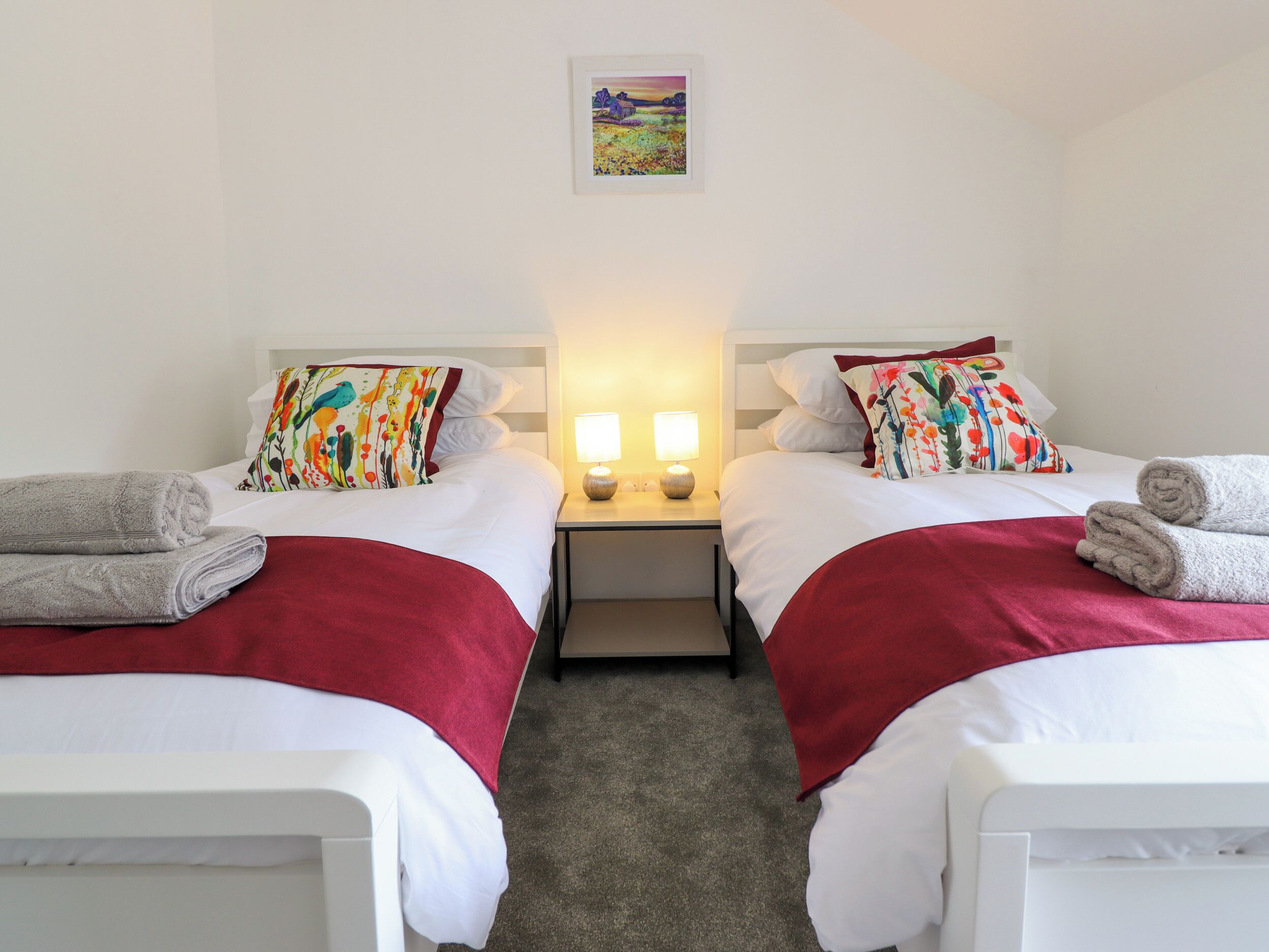 3 camere, con stile personalizzato, con arredamento individuale