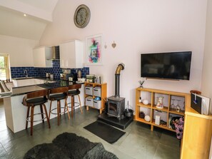 Fridge, dishwasher, electric kettle, toaster - Canal Cottage (Drumshanbo)
