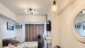 Condo, 1 Bedroom | Living room - Your Minimalist Cozy Haven (Iloilo)