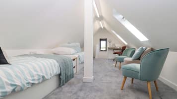 2 habitaciones, decoración personalizada y muebles diferentes