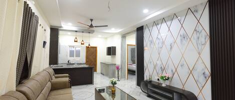 Apartment, 2 Bedrooms | Living area