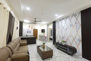 Apartment, 2 Bedrooms | Living area - SBHS Homestay - Vrushabadri (Tirupati)