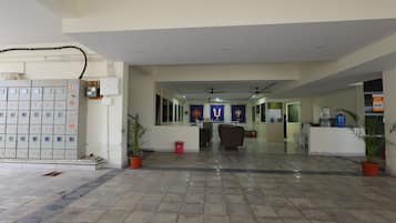 Majoituspaikan julkisivu