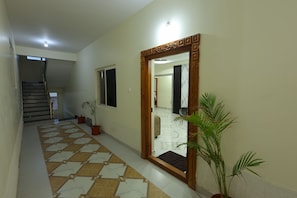 Interior entrance