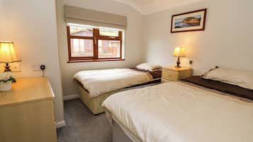 2 habitaciones, decoración personalizada y muebles diferentes