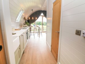 Fridge, dishwasher, electric kettle, toaster